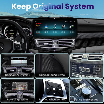 Autoradio Mercedes CLS W218 C218 X218 - packshot studio - Becquet Voiture