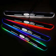 Seuils de Porte Ford à LED changeant 7 couleurs, aimantés