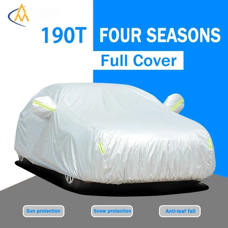 Bâche de Protection Voiture Universelle Berline Hayon - vue de face - Becquet Voiture