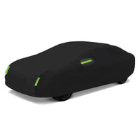 Bâche de Protection Voiture Universelle Berline SUV - vue de trois-quarts - Becquet Voiture