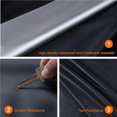 Bâche de Protection Voiture Universelle SUV Berline - vue de profil - Becquet Voiture