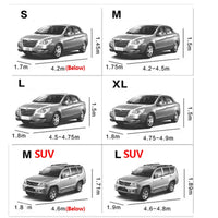 Bâche Imperméable Voiture Universelle SUV Berline - vue de profil - Becquet Voiture