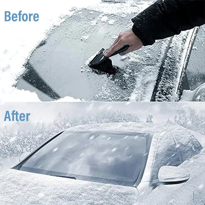 Bâche Pare-Brise Anti-Givre Voiture Hiver Universelle - packshot studio - Becquet Voiture