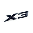 Badge coffre noir brillant BMW X3 xDrive 20i 35d