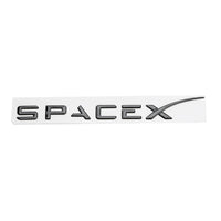 Badge DUAL MOTOR Tesla Model 3 Y - vue rapprochée - Becquet Voiture