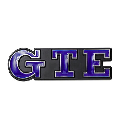 Badge GTE Volkswagen Golf 7 8 Avant Arrière - installé sur véhicule - Becquet Voiture
