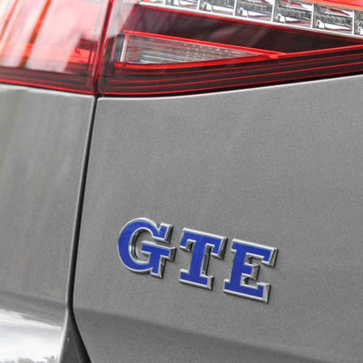 Badge GTE Volkswagen Golf 7 8 Avant Arrière - vue arrière - Becquet Voiture
