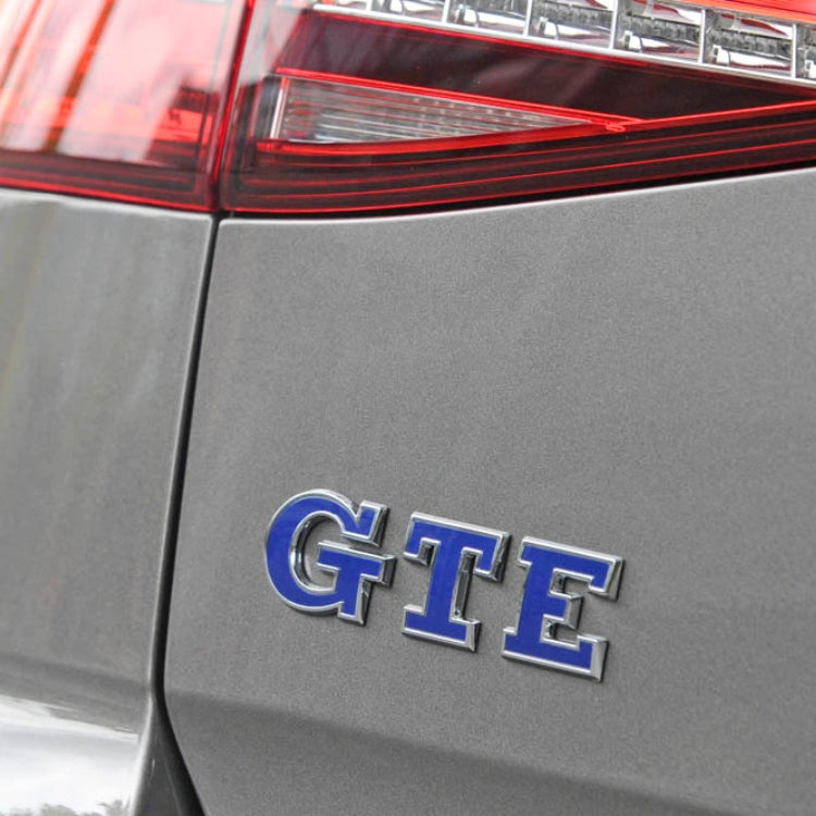 Badge GTE Volkswagen Golf 7 8 Avant Arrière - vue arrière - Becquet Voiture
