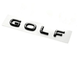 Badges coffre VW Golf 8 noir