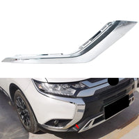 Bande Chromée Pare-Chocs Avant Mitsubishi Outlander 2016-2021 - vue de face 2 - Becquet Voiture