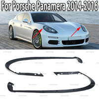 Porsche Panamera 2014-2016 Headlight Weatherstrip - front view - Becquet Voiture