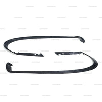 Porsche Panamera 2014-2016 Headlight Weatherstrip - side view - Becquet Voiture