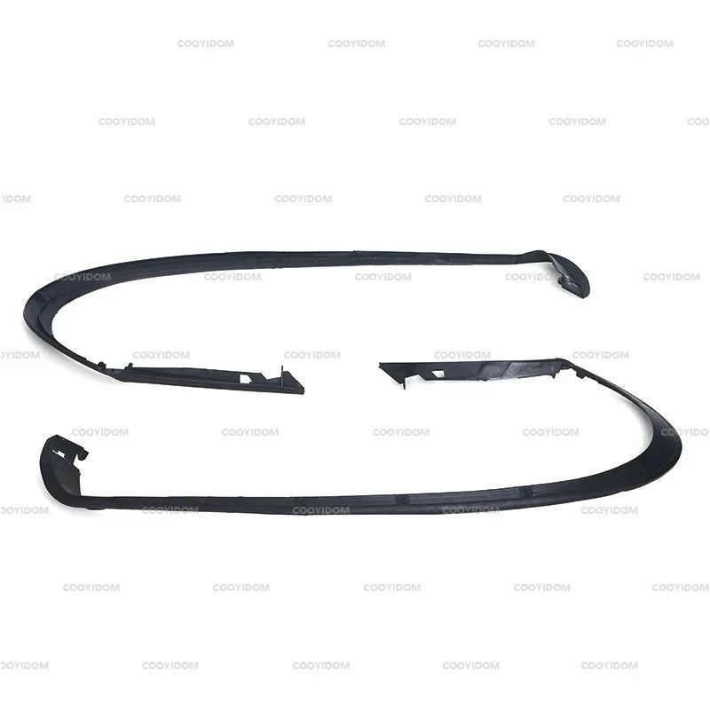 Porsche Panamera 2014-2016 Headlight Weatherstrip - side view - Becquet Voiture