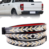 Bande Feux Arrière LED 1.2m Arête Poisson - vue de profil - Becquet Voiture