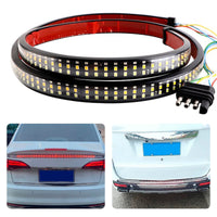 Bande Feux Arrière LED 1.2m Camion 3 Rangées - vue arrière - Becquet Voiture