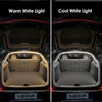 Bande LED Éclairage Ambiance Coffre Tesla Model 3 Model Y Juniper - installé sur véhicule - Becquet Voiture