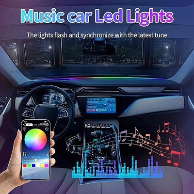 Bande Lumineuse Ambiance Volkswagen Beetle - vue arrière - Becquet Voiture