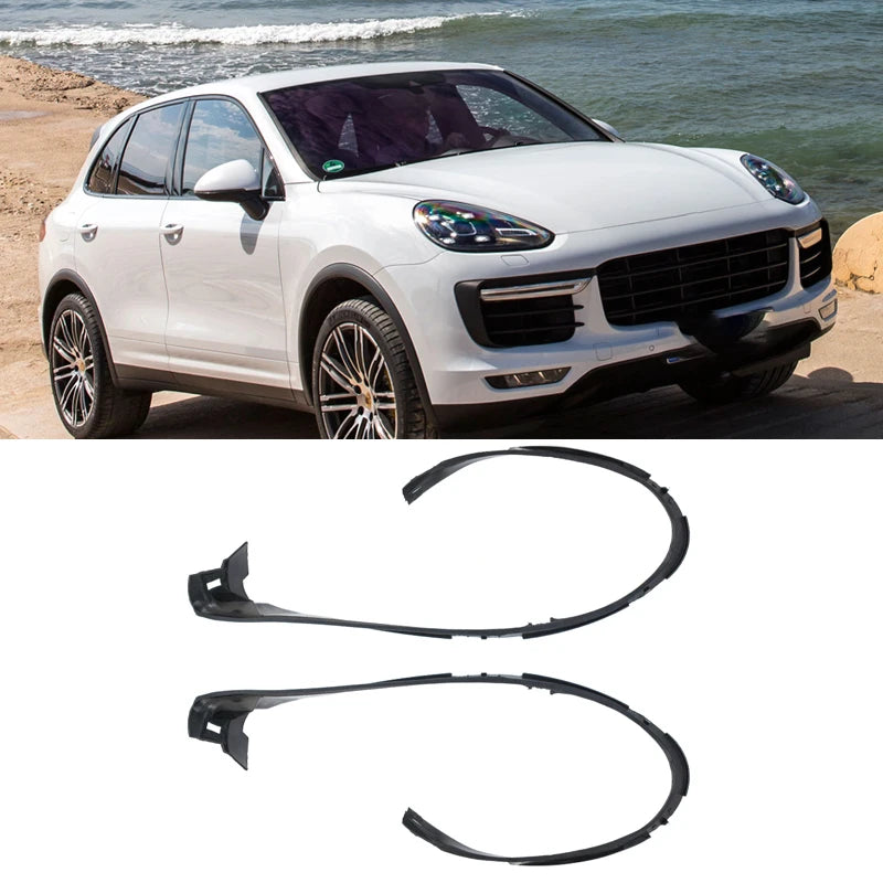 Bandes Lumineuses Ambiance Porsche 2015-2021 - vue de face - Becquet Voiture