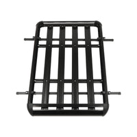 Universal Aluminum Roof Rack for SUV 160x100 cm - rear view - Becquet Voiture