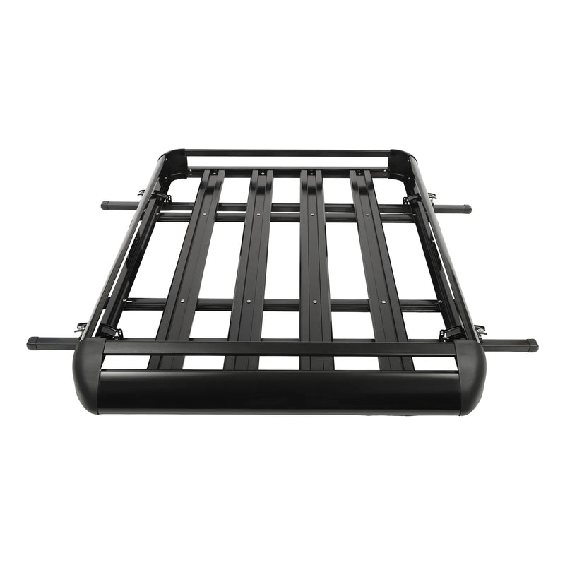 Universal Aluminum Roof Rack for SUV 160x100 cm - front view - Becquet Voiture