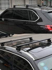 Aluminum Roof Rails Buick Envision 2021-2023 - three-quarter view - Becquet Voiture