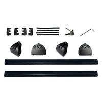 Aluminum Roof Rails Buick Envision 2021-2023 - close-up view - Becquet Voiture