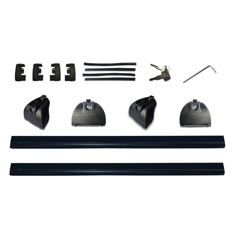 Aluminum Roof Rails Buick Envision 2021-2023 - close-up view - Becquet Voiture
