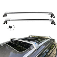 Barres de Toit Aluminium Jeep Compass 2017-2023 - détail du montage - Becquet Voiture