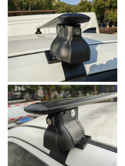 Barres de Toit Aluminium Nissan Frontier 2014-2021 - vue arrière - Becquet Voiture