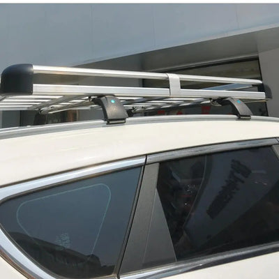 Barres de Toit Aluminium Range Rover Sport L494 2014-2022 - installé sur véhicule - Becquet Voiture