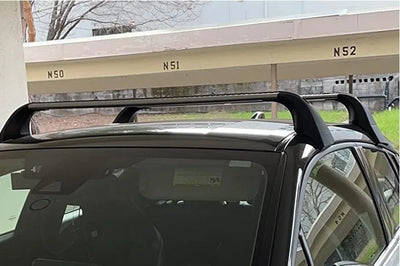 Barres de Toit Aluminium Toyota C-HR 2018-2022 - vue de trois-quarts - Becquet Voiture