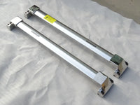 Barres de Toit Inox Land Rover Discovery 3 LR3 2004-2009 - installé sur véhicule - Becquet Voiture