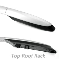 Barres de Toit Latérales Aluminium Toyota RAV4 2013-2019 - installé sur véhicule - Becquet Voiture