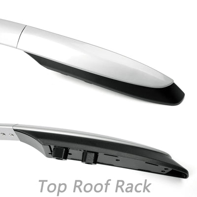 Barres de Toit Latérales Aluminium Toyota RAV4 2013-2019 - installé sur véhicule - Becquet Voiture