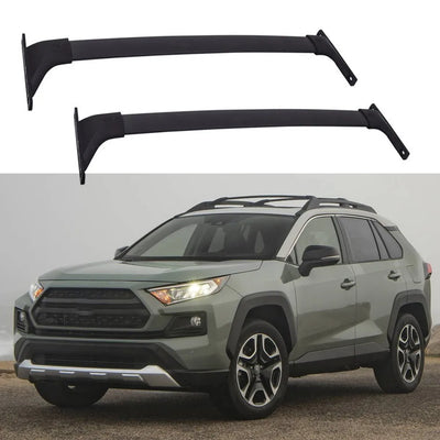 Barres de Toit Transversales Toyota RAV4 2019-2025 - vue de face - Becquet Voiture