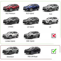 Barres de Toit Transversales Toyota RAV4 2019-2025 - vue de profil - Becquet Voiture