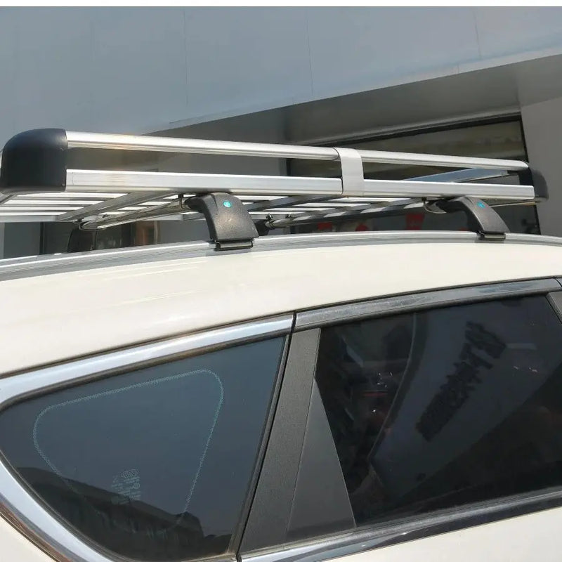 Barres de Toit Verrouillables Land Rover Range Rover Velar L560 2018-2023 - installé sur véhicule - Becquet Voiture