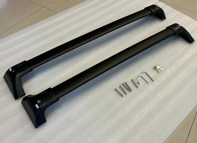 Barres de Toit Verrouillables Toyota Corolla Cross 2022-2025 - vue arrière - Becquet Voiture