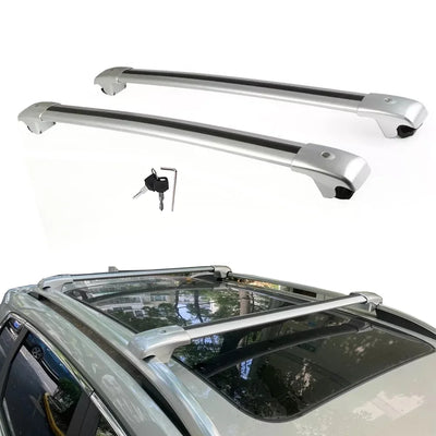 Barres de Toit Verrouillables Toyota Land Cruiser LC300 J300 2022-2023 - détail du montage - Becquet Voiture