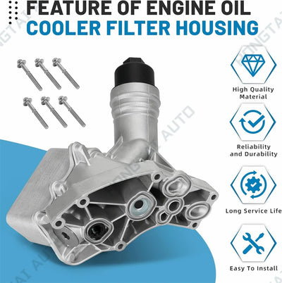 Base Filtre Huile BMW B58 F22 F30 G30 540i 740i Aluminium - packshot studio - Becquet Voiture