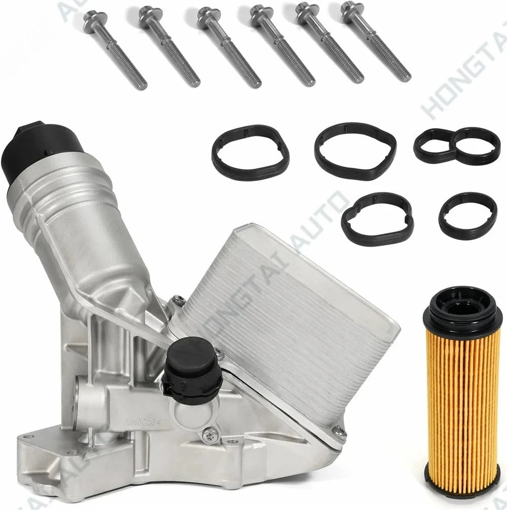 Base Filtre Huile BMW B58 F22 F30 G30 540i 740i Aluminium - vue de face - Becquet Voiture