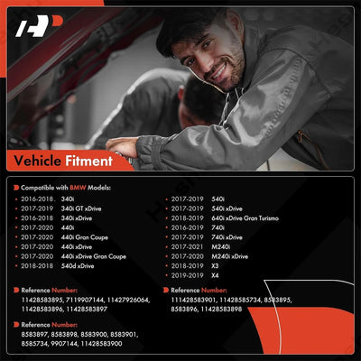 Base Filtre Huile BMW B58 F22 F30 G30 540i 740i Aluminium - vue de profil - Becquet Voiture