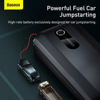 Baseus Démarreur de Batterie Voiture 1000A Portable 12V - vue arrière - Becquet Voiture