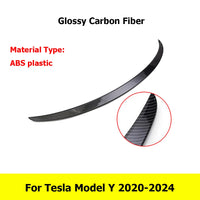 Becquet ABS Carbone Tesla Model Y 2020-2024 Model 3 2025-2026 - installé sur véhicule 3 - Becquet Voiture