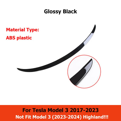 Becquet ABS Carbone Tesla Model Y 2020-2024 Model 3 2025-2026 - packshot studio 3 - Becquet Voiture
