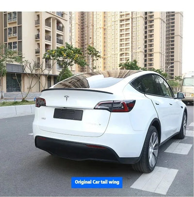 Becquet ABS Carbone Tesla Model Y 2020-2024 Model 3 2025-2026 - vue de profil 3 - Becquet Voiture
