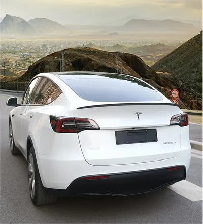 Becquet ABS Carbone Tesla Model Y 2020-2024 Model 3 2025-2026 - vue rapprochée 2 - Becquet Voiture