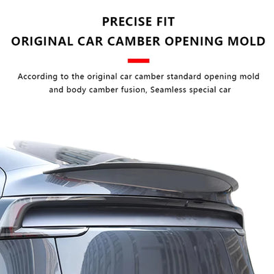 Becquet ABS Carbone Tesla New Model Y Juniper 2025-2026 - vue arrière - Becquet Voiture