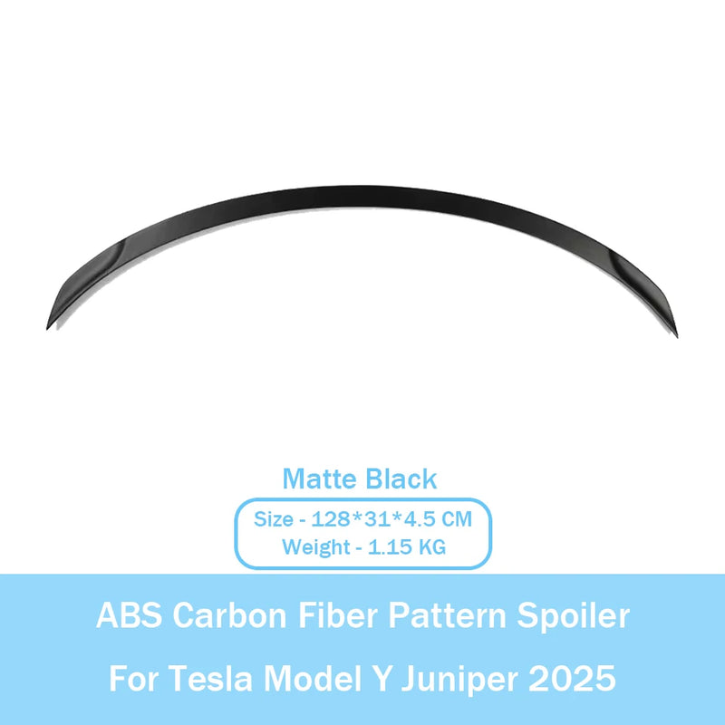 Becquet ABS Look Carbone Tesla Model Y Juniper 2025 Performance - en situation 3 - Becquet Voiture