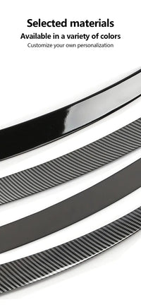 Becquet ABS Look Carbone Tesla Model Y Juniper 2025 Performance - vue de face 3 - Becquet Voiture